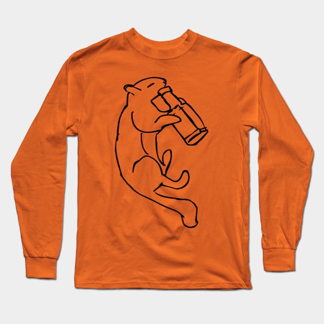 R.I.P. Jasper T. Squirrel Long Sleeve T-Shirt by 